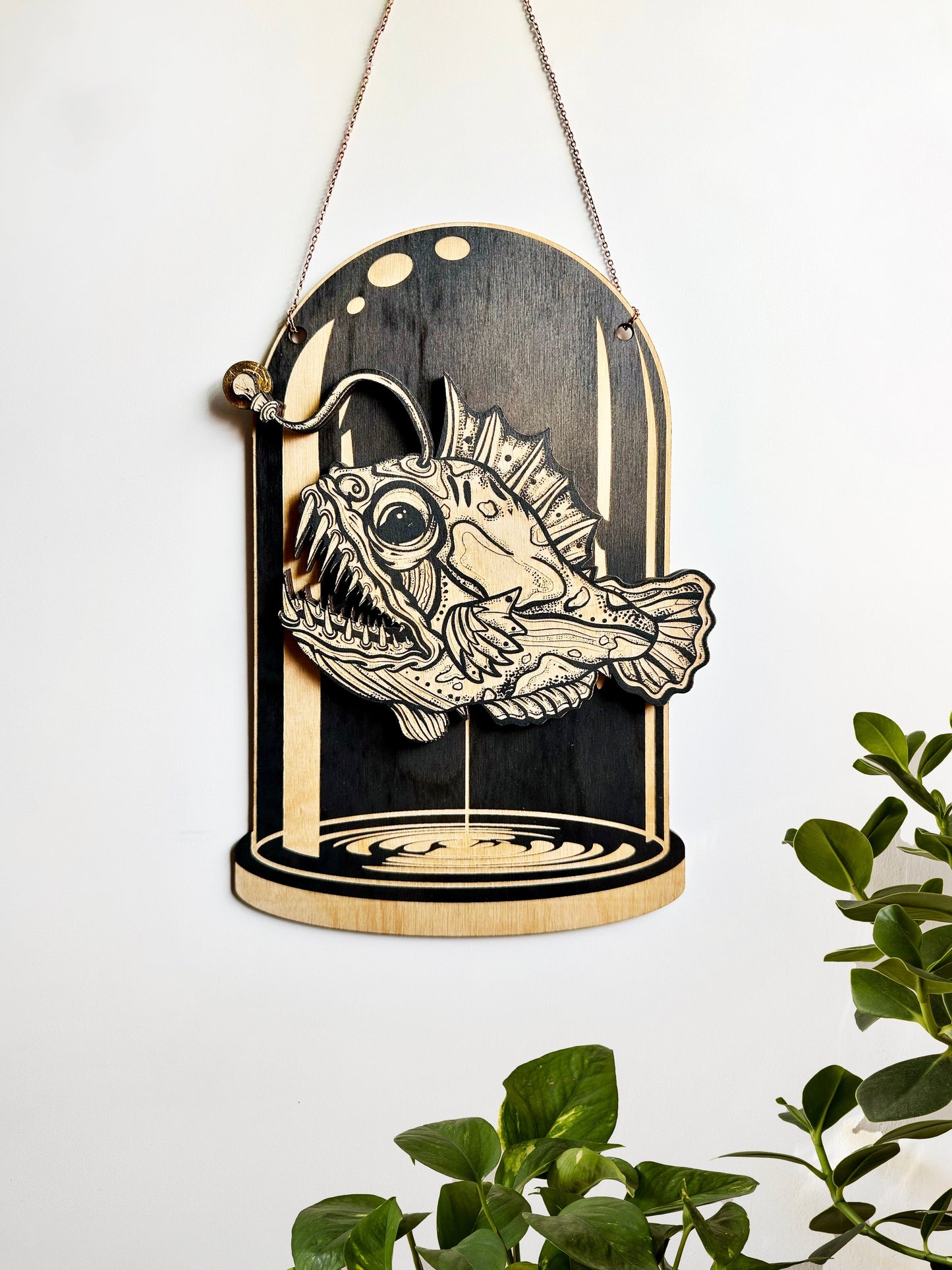 Anglerfish Dome, Curiosities Dome - Faux Theory Design