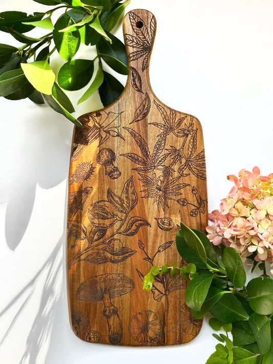 Hallucinogenic Plants Charcuterie Board - Faux Theory Design