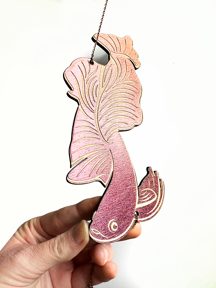 Betta Fish Color-Shift Garland