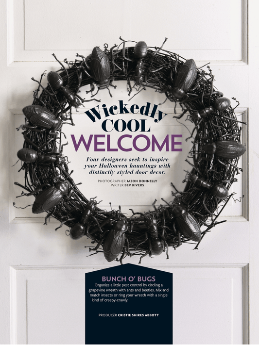 Bunch O' Bugs Insect Wreath - Faux Theory Design