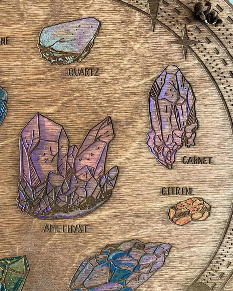 Crystal Board Wall Hanging - Faux Theory Design