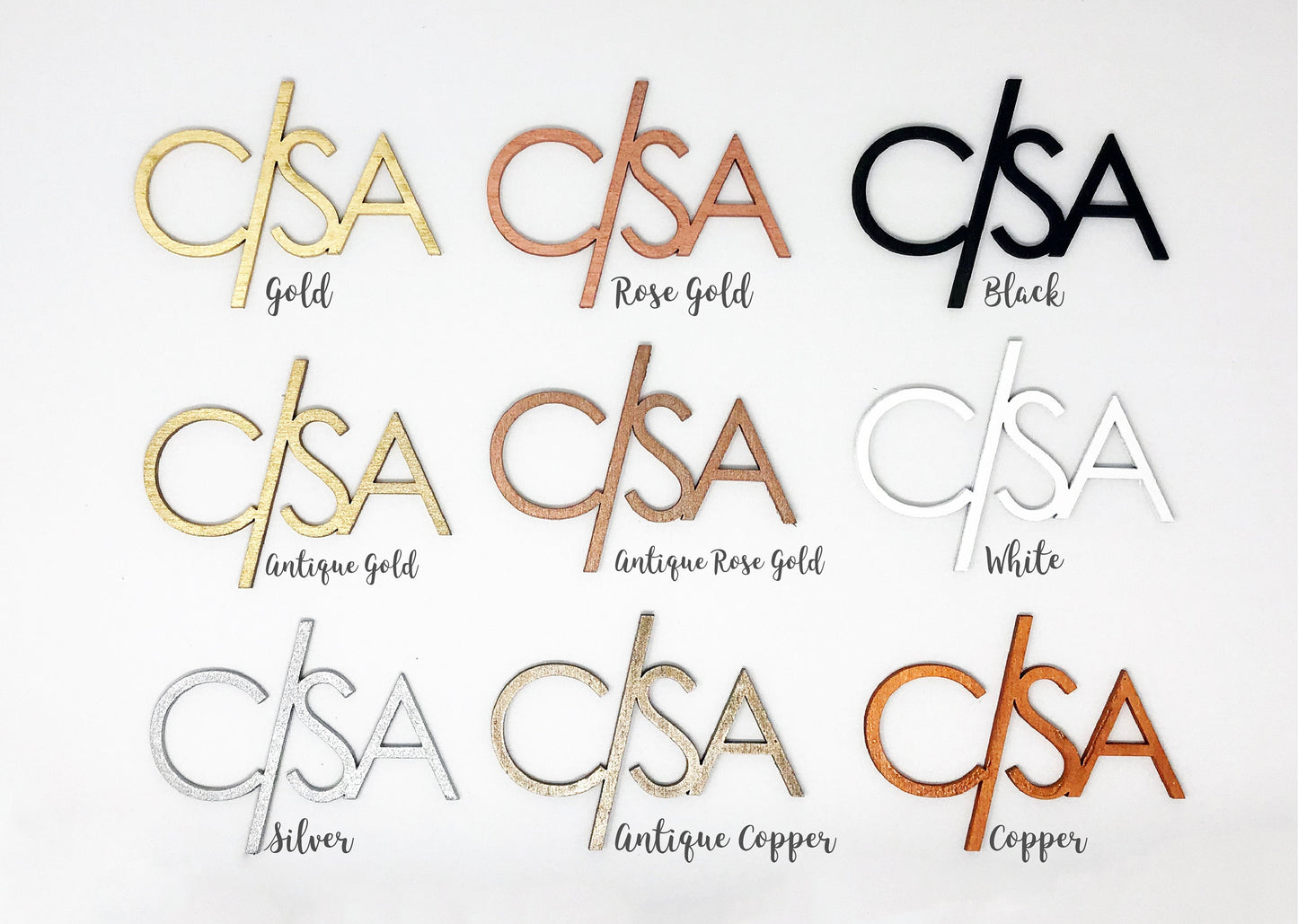 Hexagon Table Numbers - Faux Theory Design