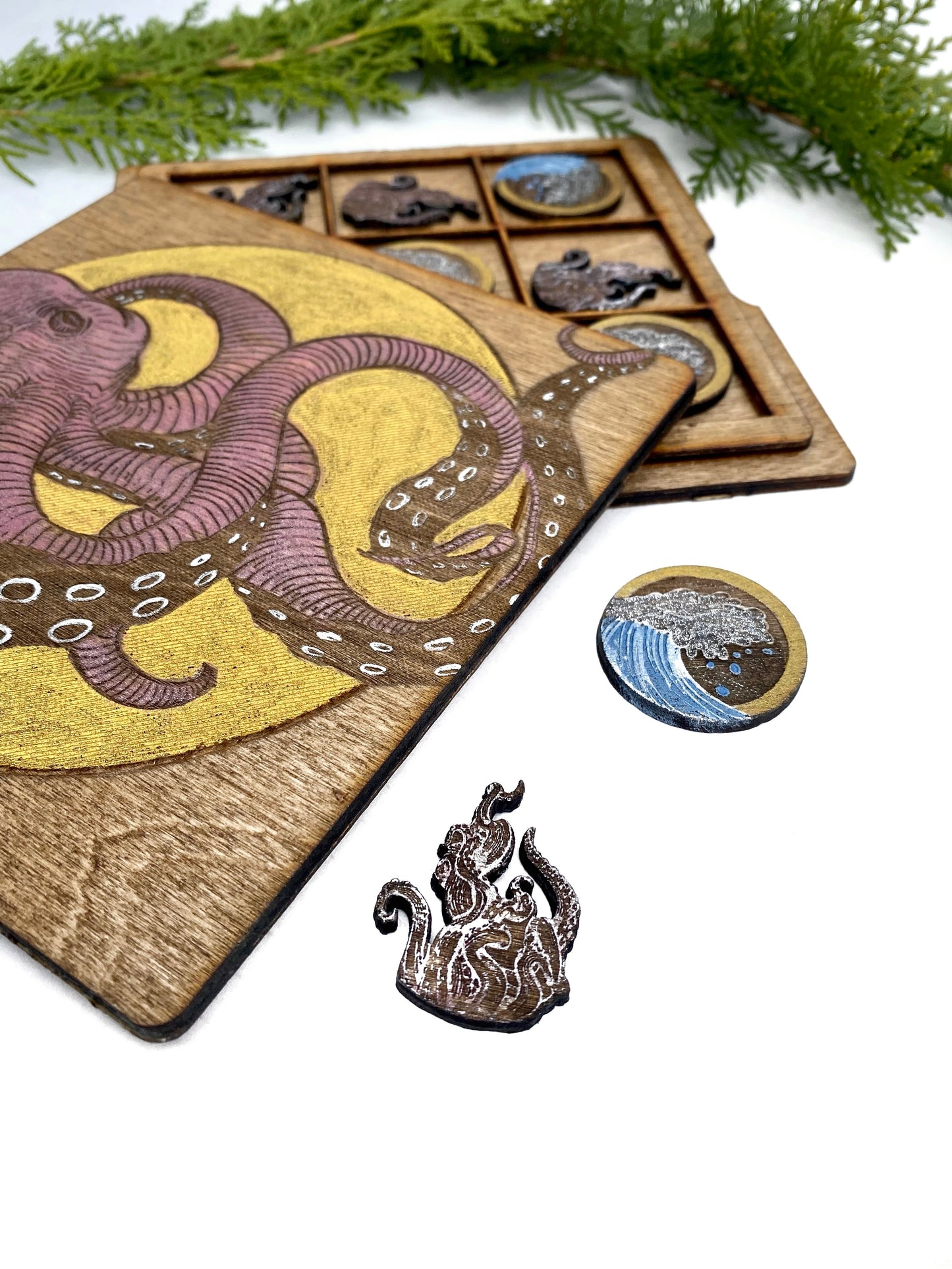 Tic Tac Toe Game - Octopus