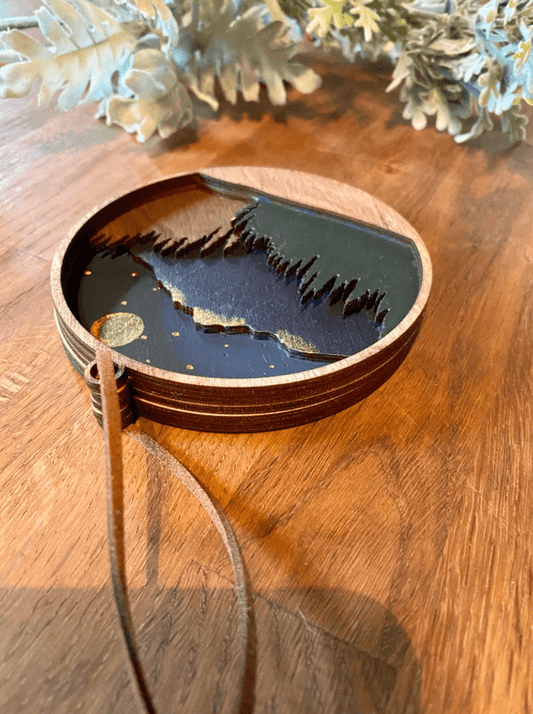 Night Sky Ornament - Faux Theory Design