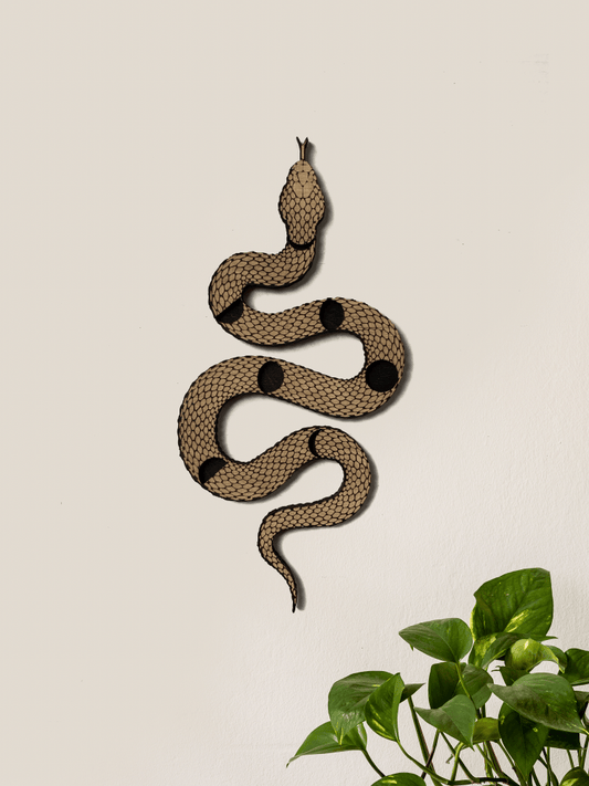 Snake Wall Hanging - Faux Theory Design
