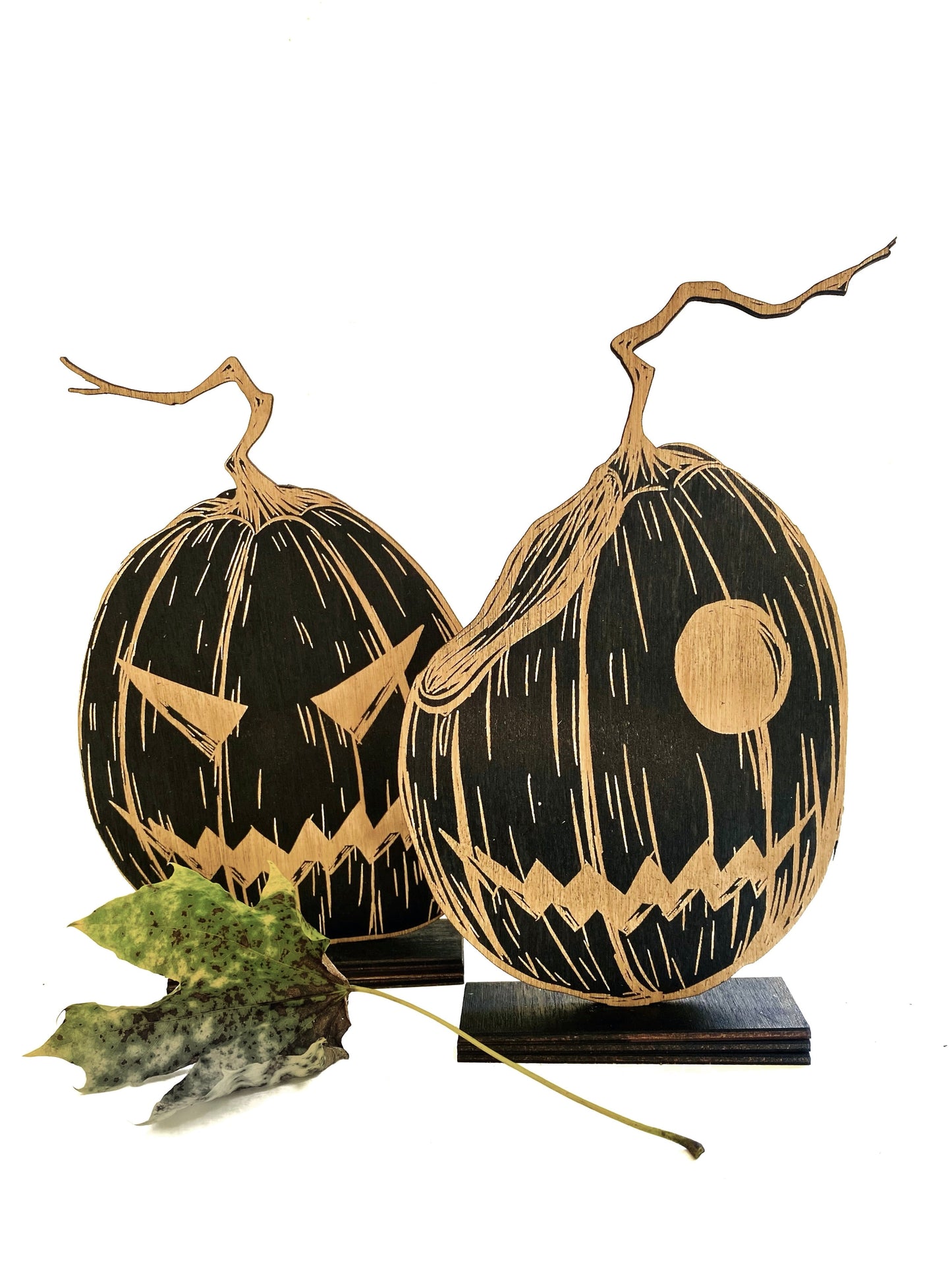 Spooky Pumpkins - Faux Theory Design