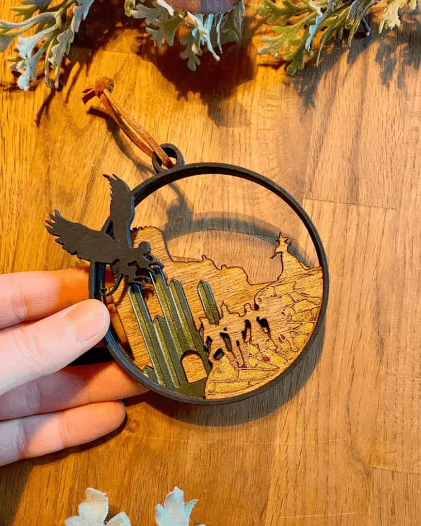 Wizard of Oz Ornament - Faux Theory Design