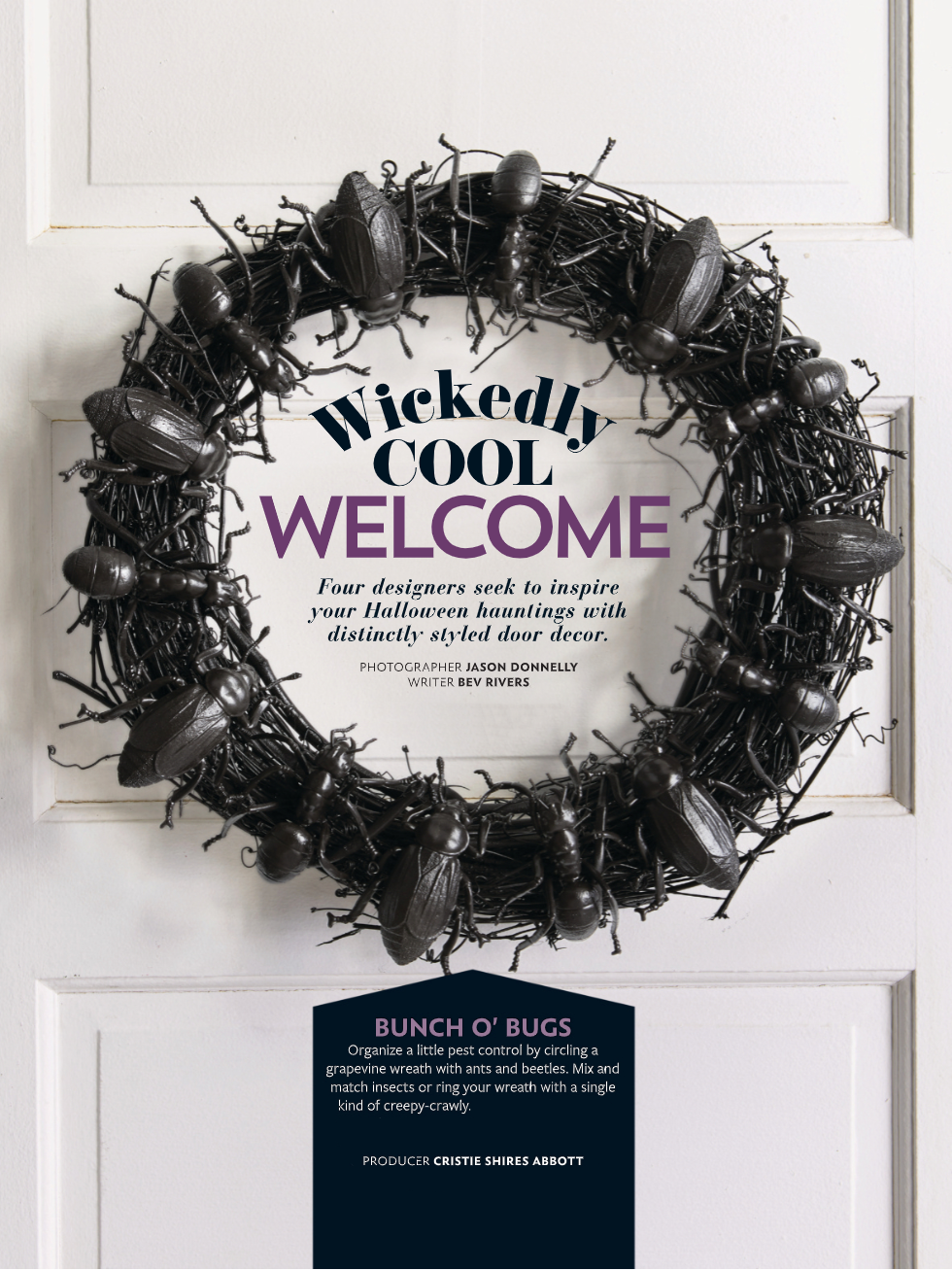 Bunch O' Bugs Insect Wreath