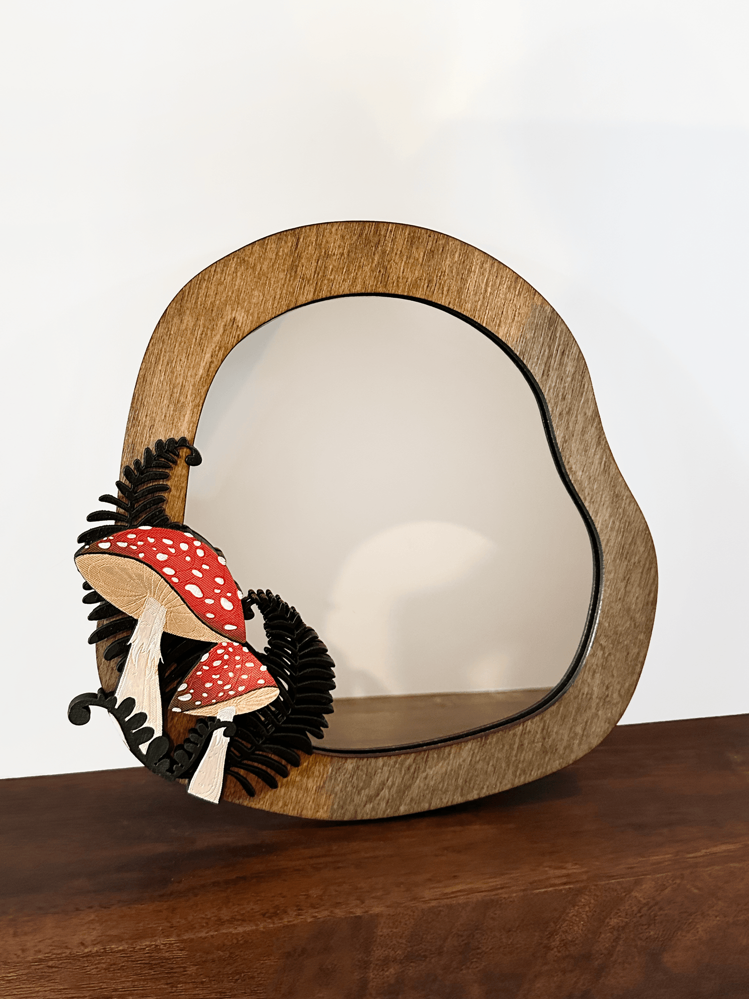Handcrafted Curio Wall Mirrors - Faux Theory Design