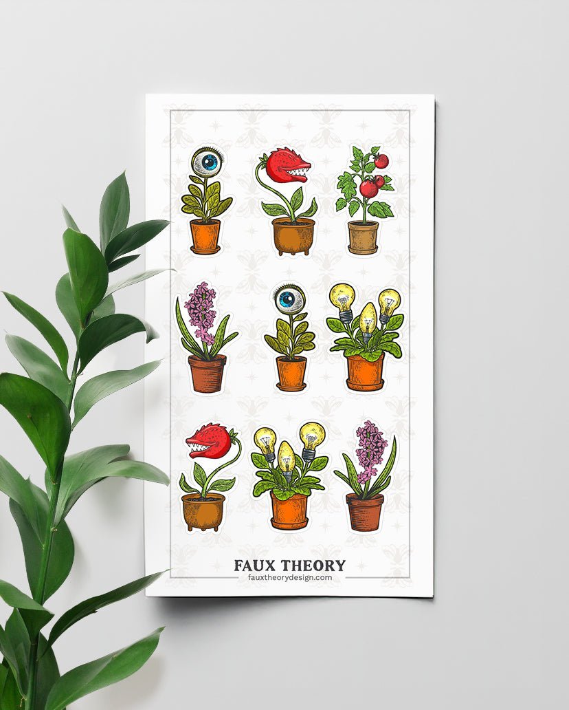 Mutant Flora 4"x7" Sticker Sheet