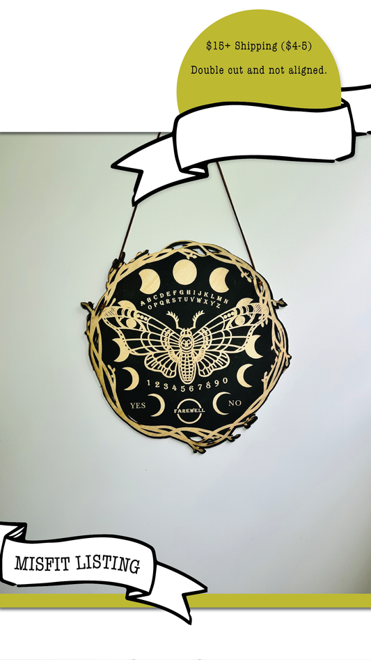 MISFIT LISTING - Black Moth Ouija