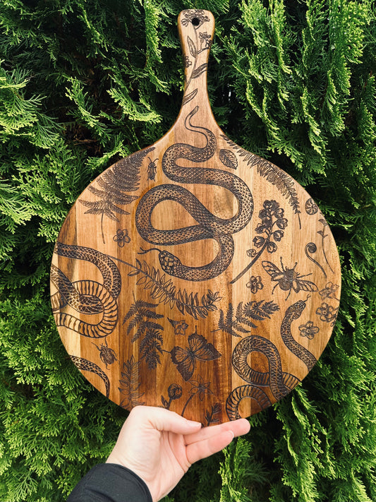 Forest Floor Charcuterie Board
