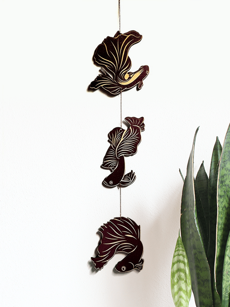 Betta Fish Color - Shift Garland - Faux Theory Design