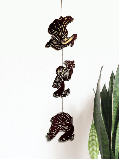 Betta Fish Color - Shift Garland - Faux Theory Design