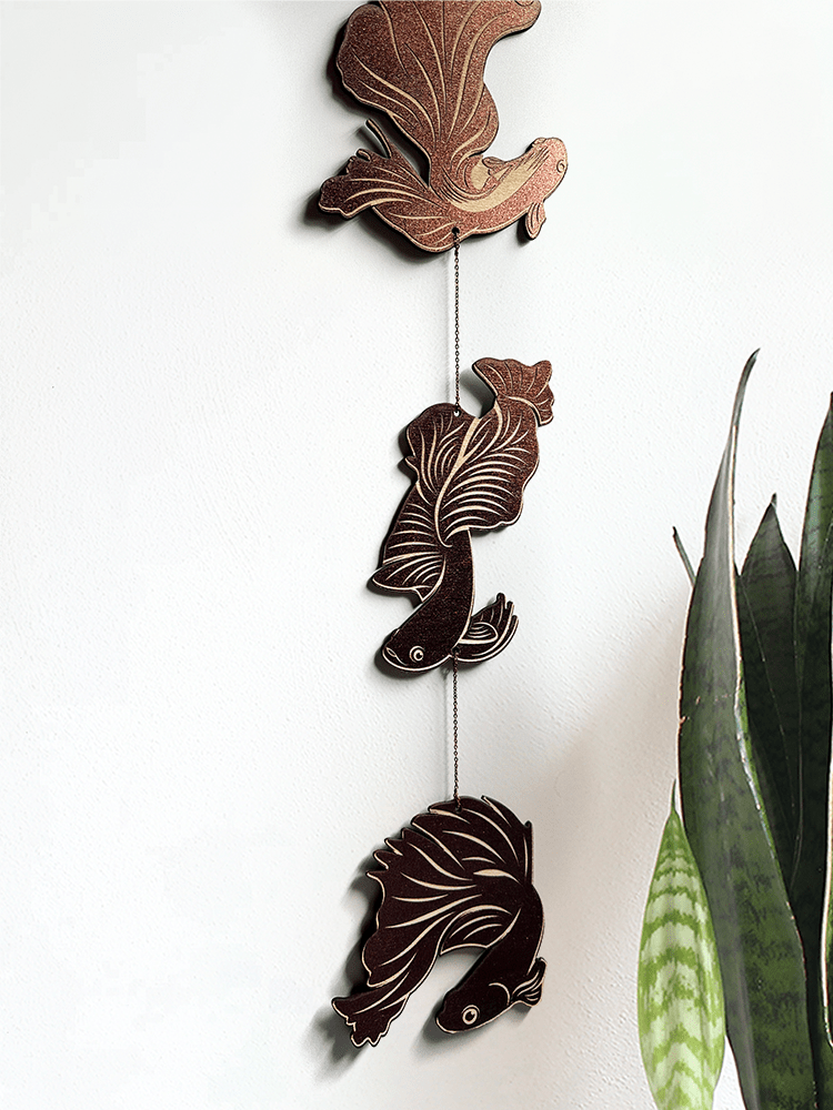 Betta Fish Color - Shift Garland - Faux Theory Design