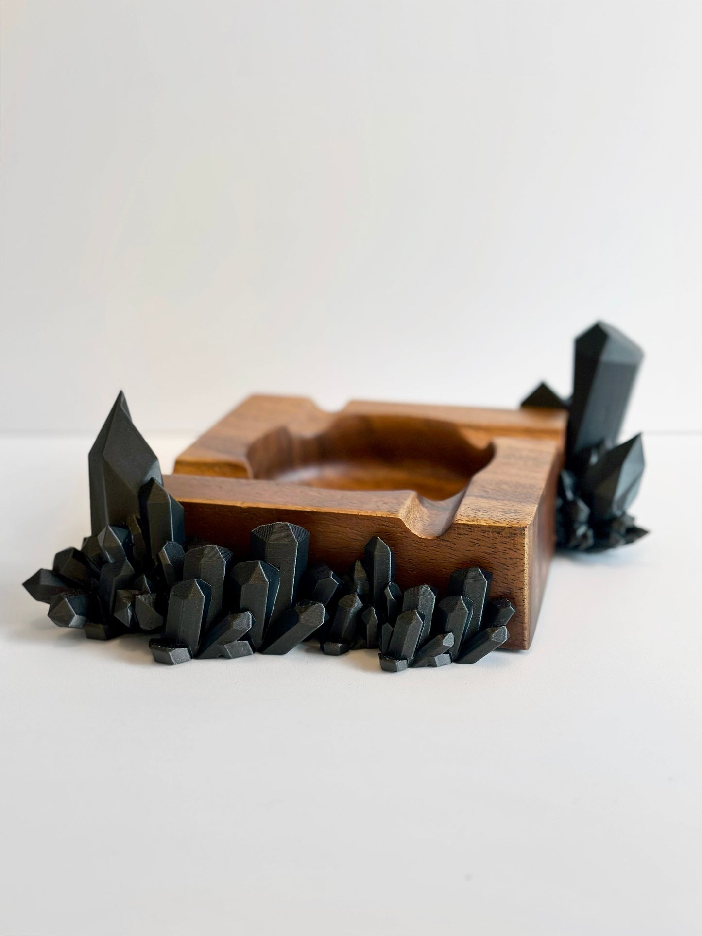 Crystal Cluster Ashtray/Valet Tray - Faux Theory Design