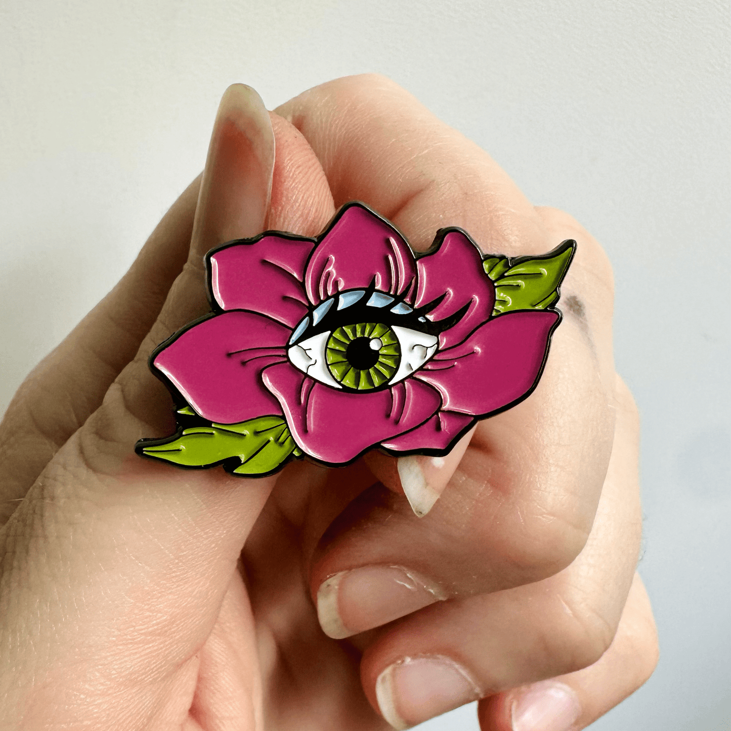 Eye - Bloom Enamel Pin - Faux Theory Design