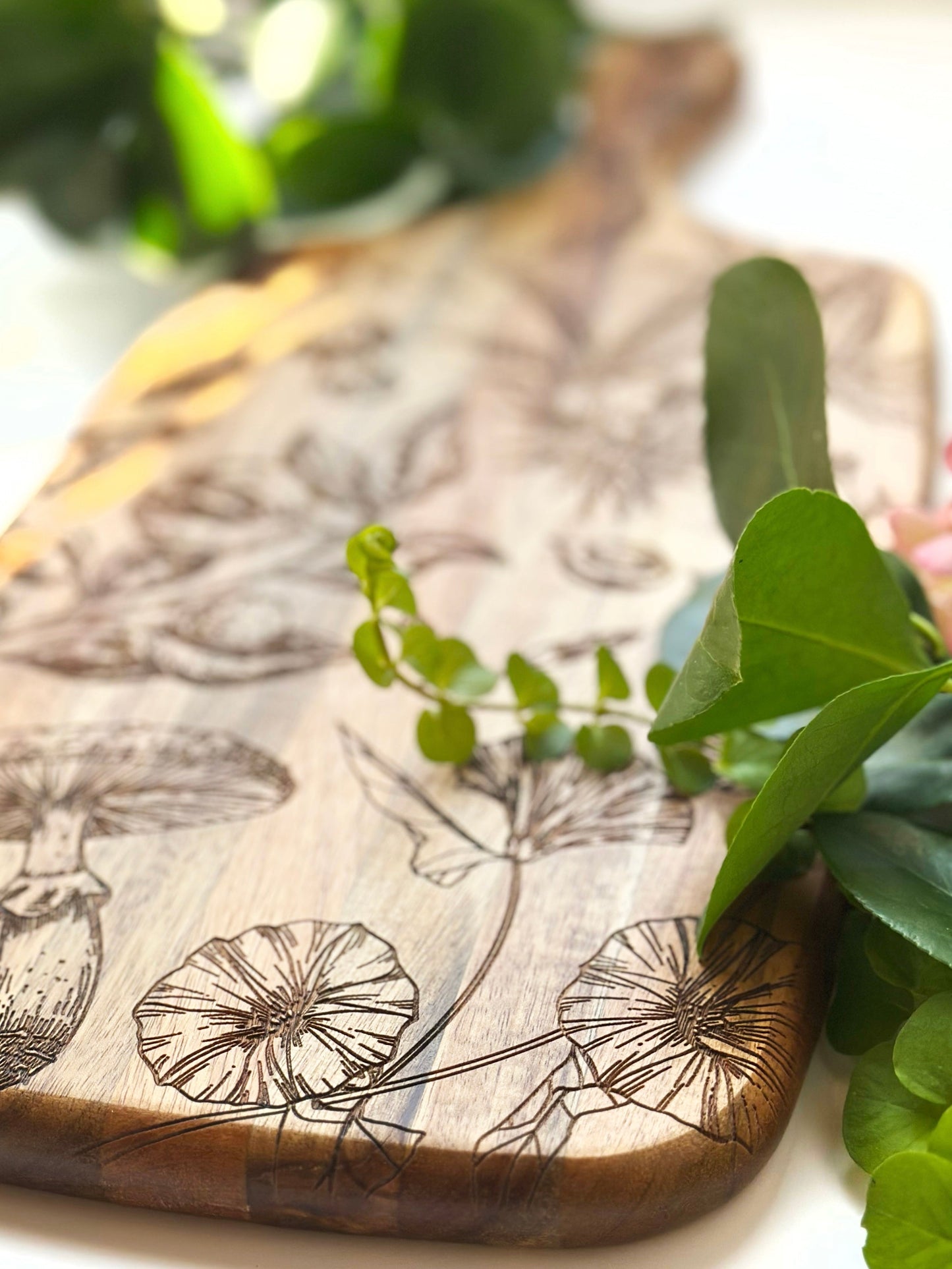 Hallucinogenic Plants Charcuterie Board - Faux Theory Design