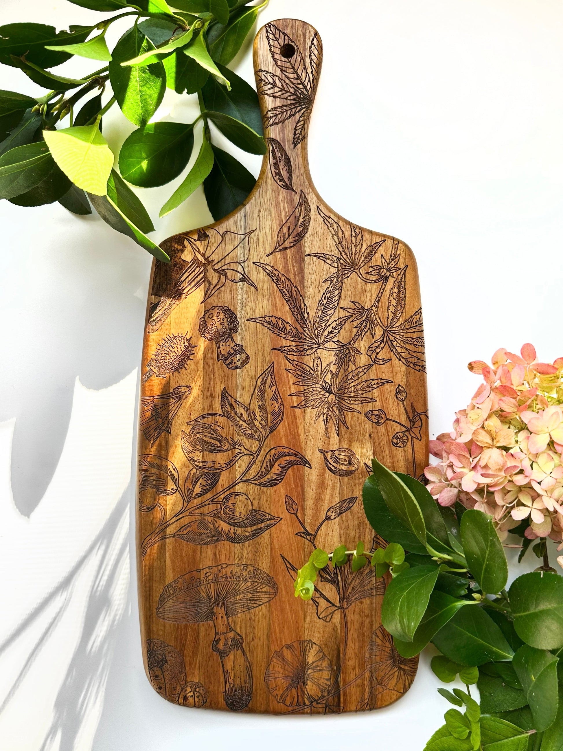 Hallucinogenic Plants Charcuterie Board - Faux Theory Design