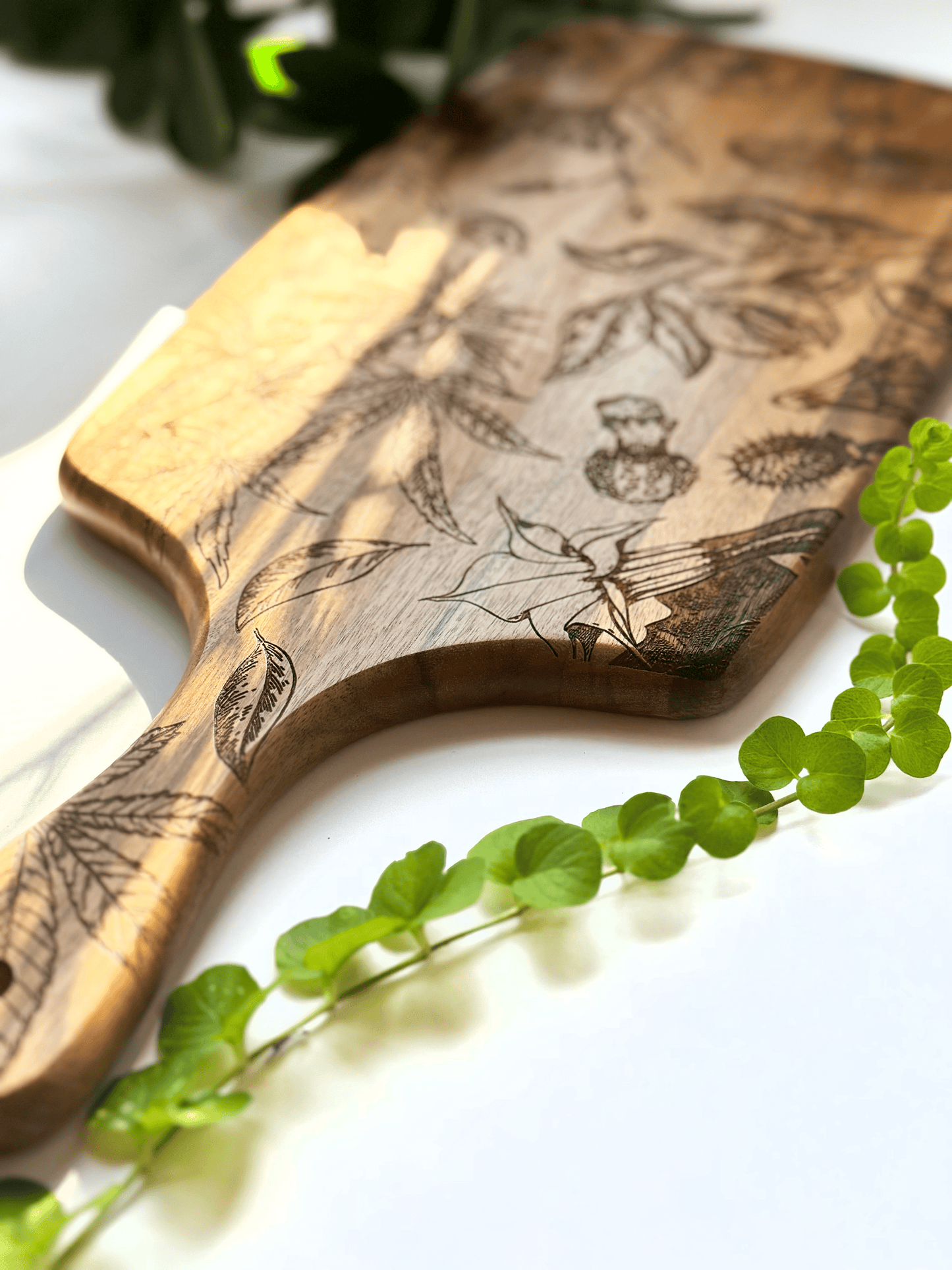 Hallucinogenic Plants Charcuterie Board - Faux Theory Design