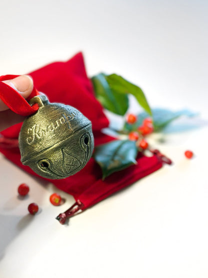 Krampus Bell Christmas/Yule Ornament - Faux Theory Design