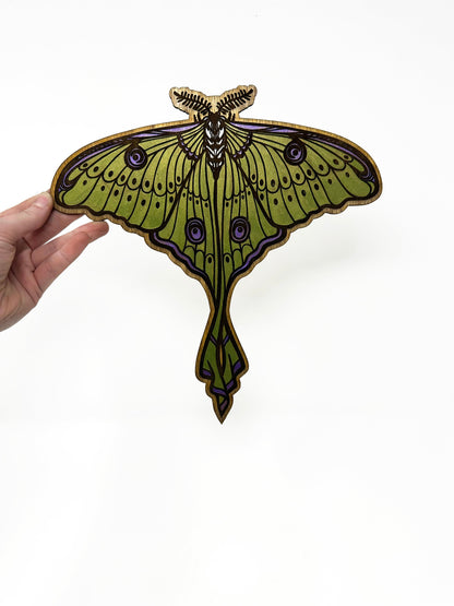 Luna Moth Wall Art - Faux Theory Design