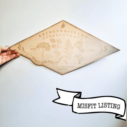 MISFIT LISTING - Floral Ouija - Faux Theory Design