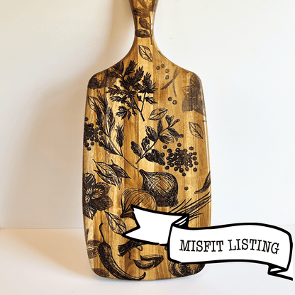 MISFIT LISTING - Herbs Charcuterie Board - Faux Theory Design