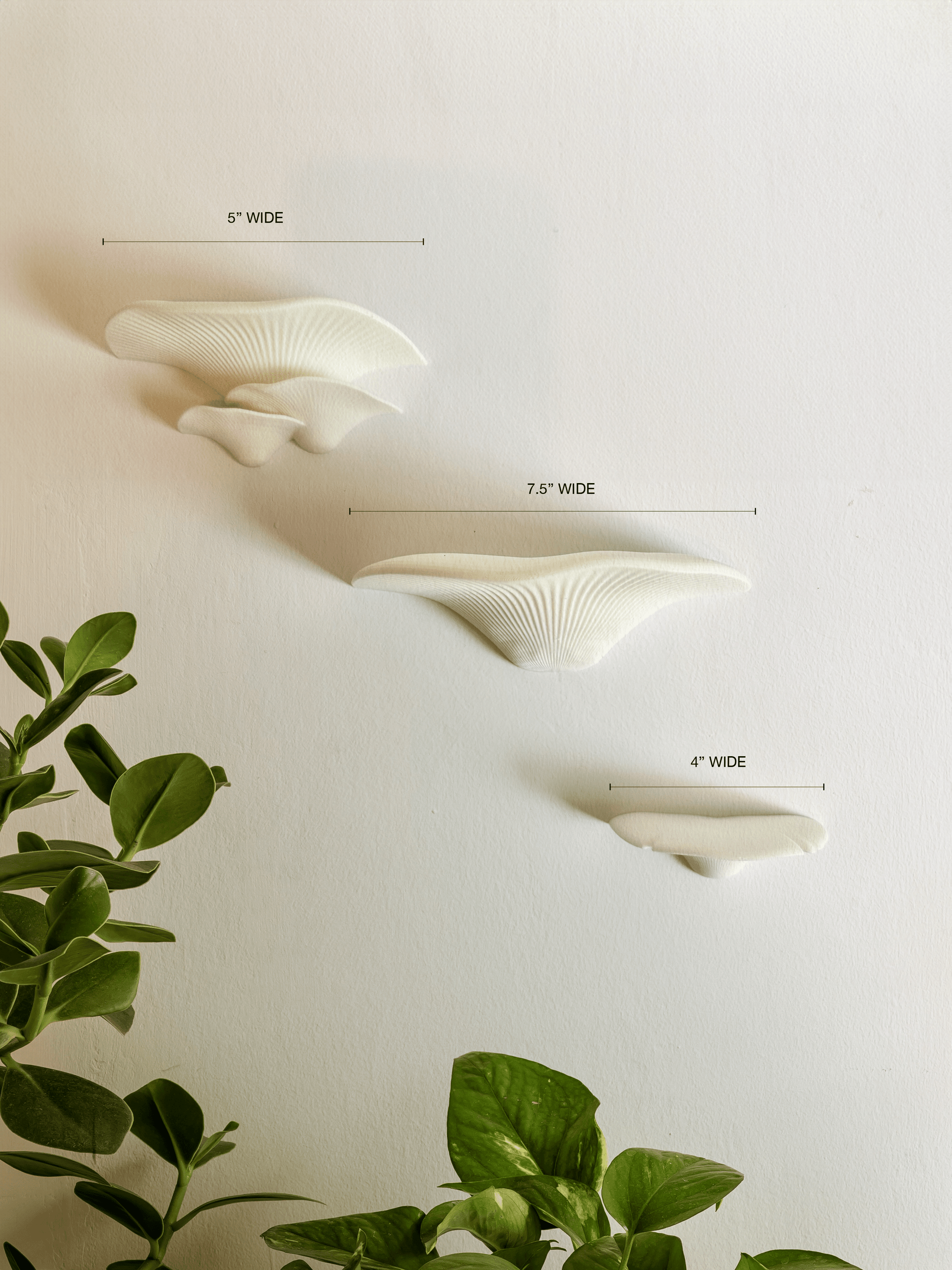 Mushroom Shelf Trio - Faux Theory Design