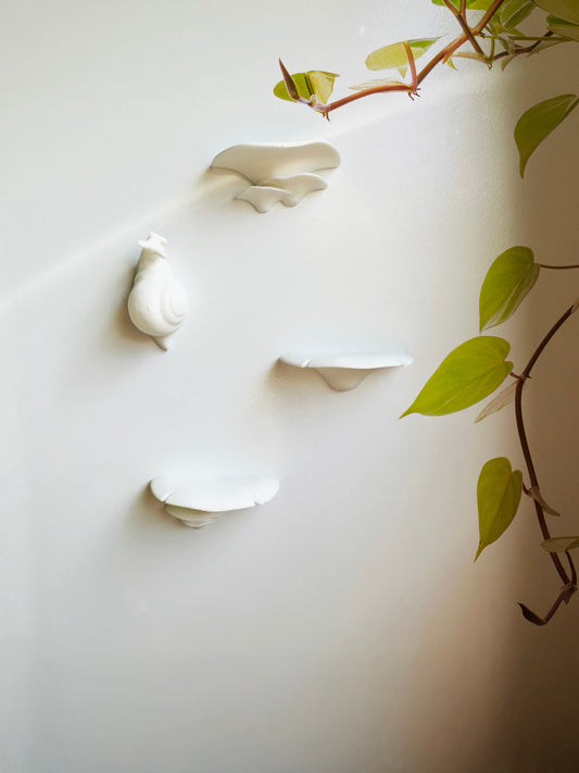 Mushroom & Snail Magnets - Faux Theory Design