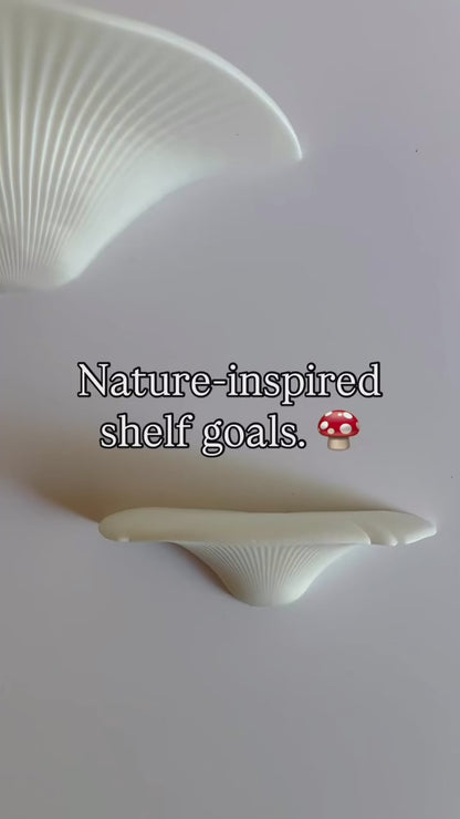 3D Printed Mushroom Shelf Trio