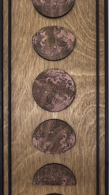Phases of the Moon Wall Hanging