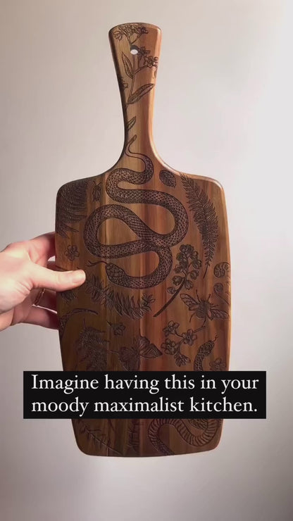 Forest Floor Charcuterie Board