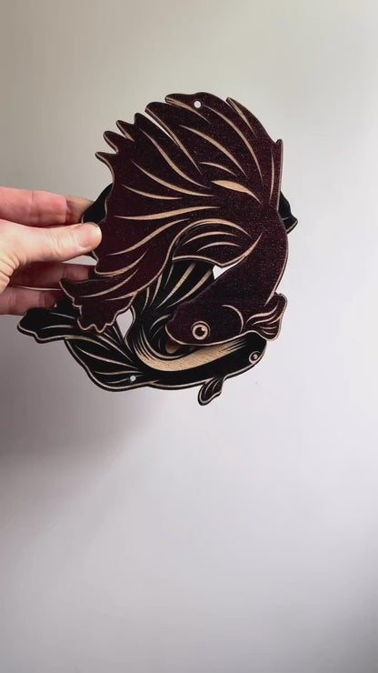 Betta Fish Color-Shift Garland