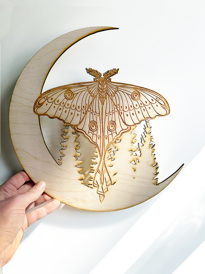 Luna Moth Wall Hanging