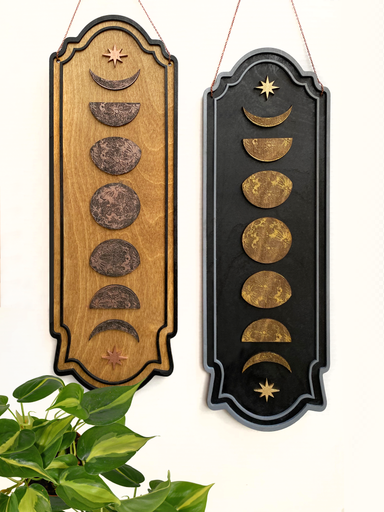 Phases of the Moon Wall Hanging