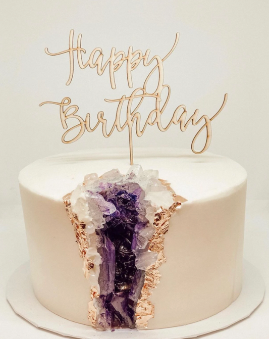 Happy Birthday Cake Topper