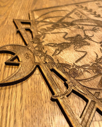 Bat Ouija Board - Faux Theory Design