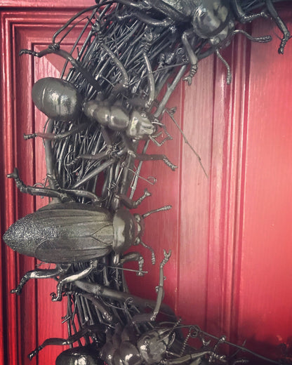 Bunch O' Bugs Insect Wreath - Faux Theory Design