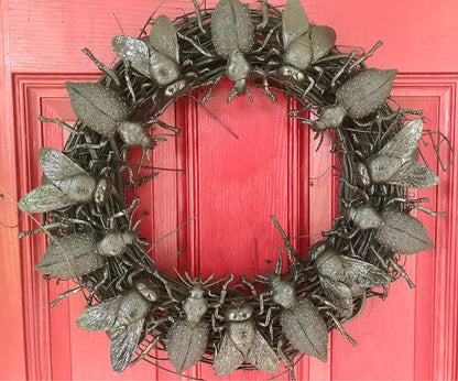 Bunch O' Bugs Insect Wreath - Faux Theory Design