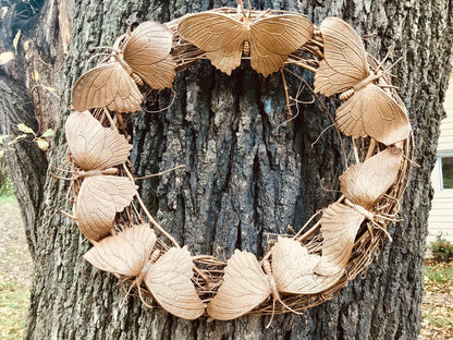 Butterfly Wreath - Faux Theory Design
