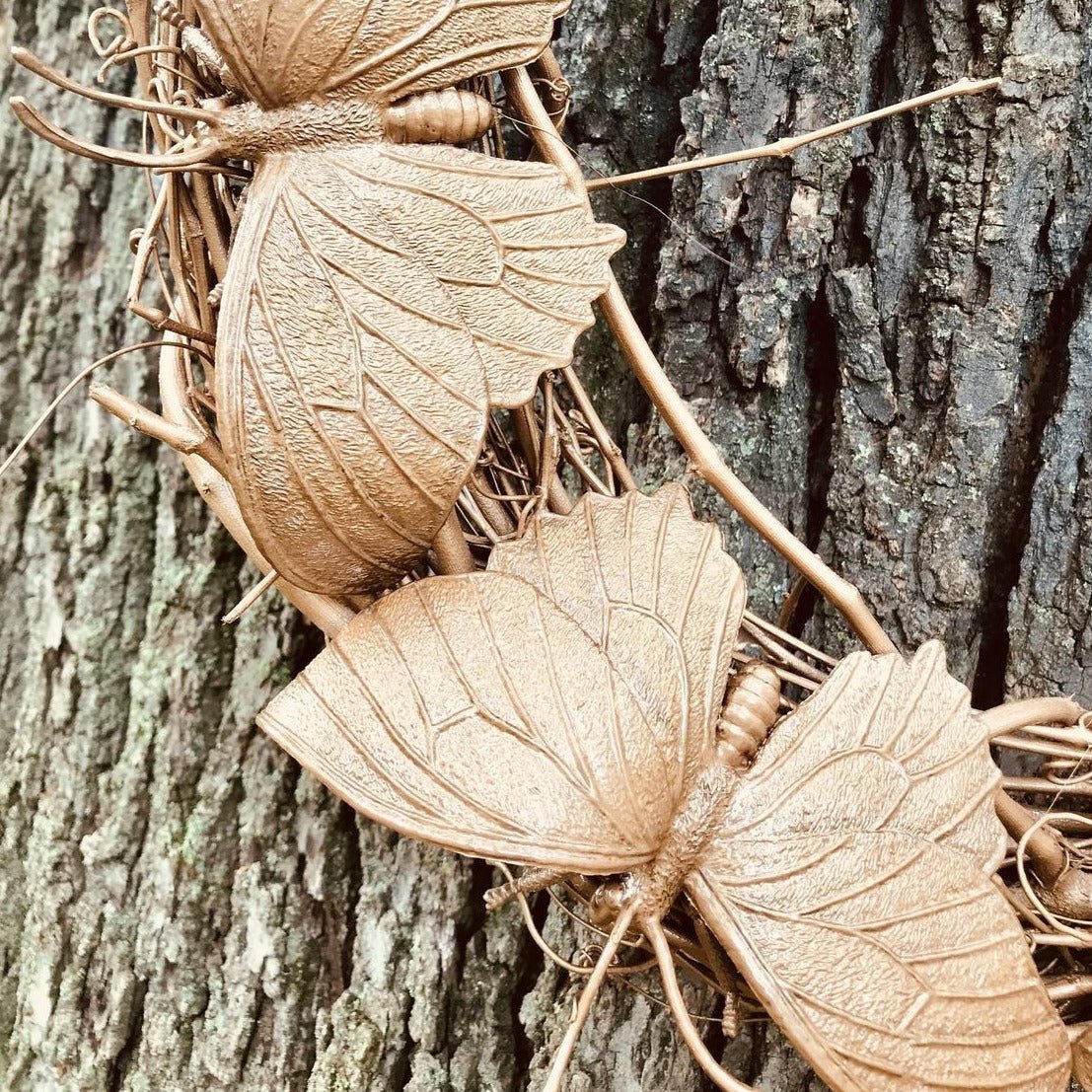 Butterfly Wreath - Faux Theory Design