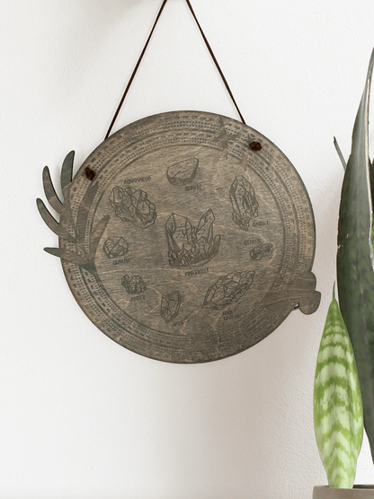 Crystal Board Wall Hanging - Faux Theory Design