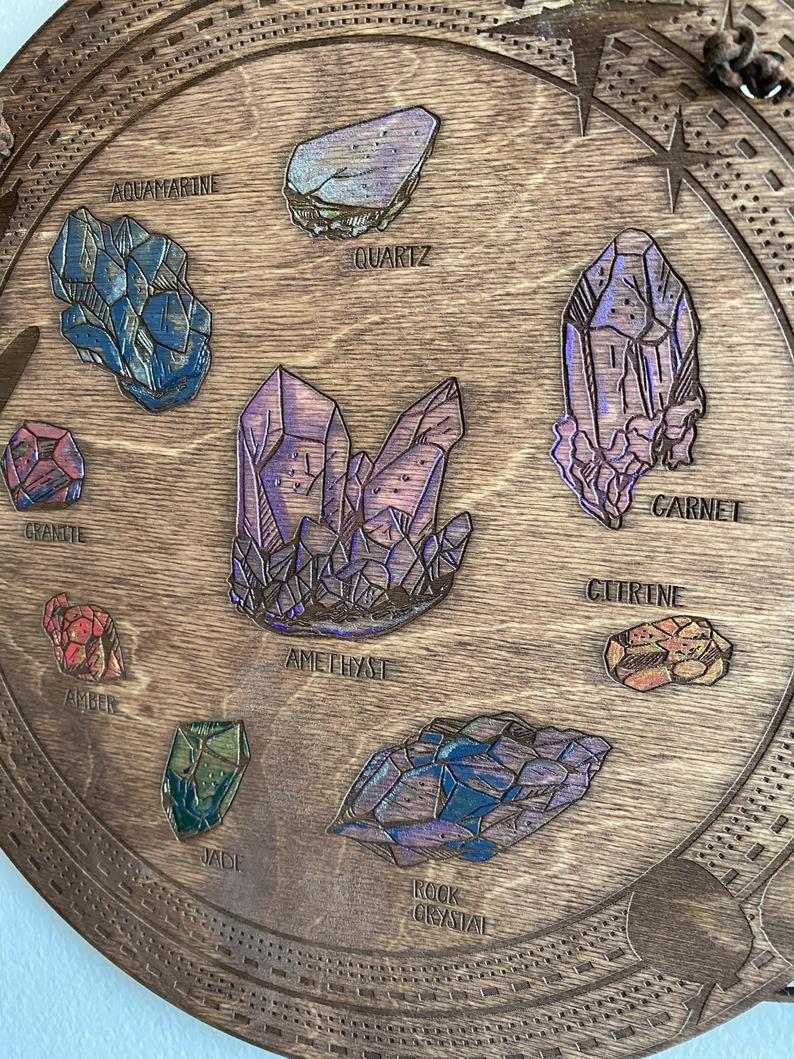 Crystal Board Wall Hanging - Faux Theory Design