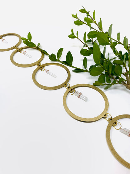 Crystal Garland - Faux Theory Design