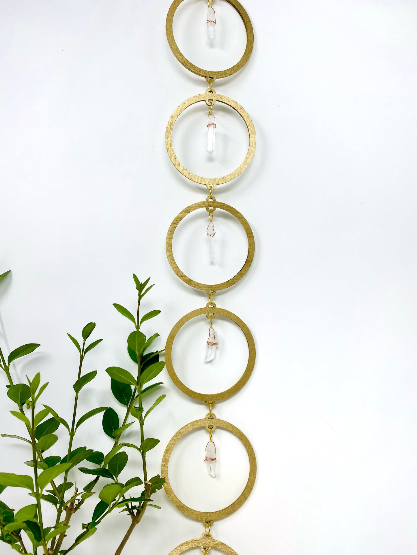 Crystal Garland - Faux Theory Design