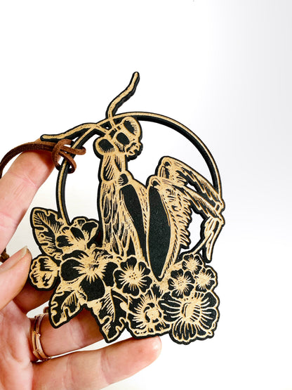 Curiosities Ornaments, Snake, Crocodile, and Praying Mantis - Faux Theory Design