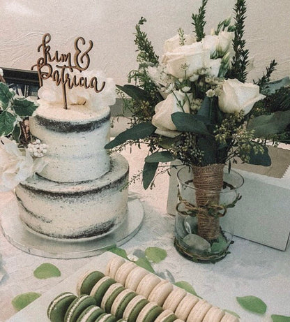 Custom Cake Topper - Faux Theory Design