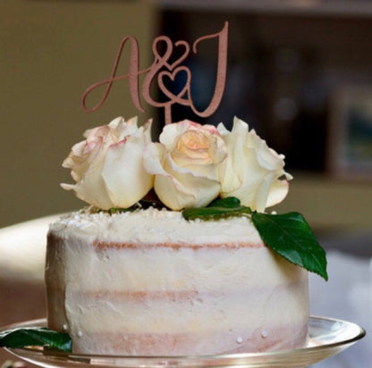 Custom Cake Topper - Faux Theory Design