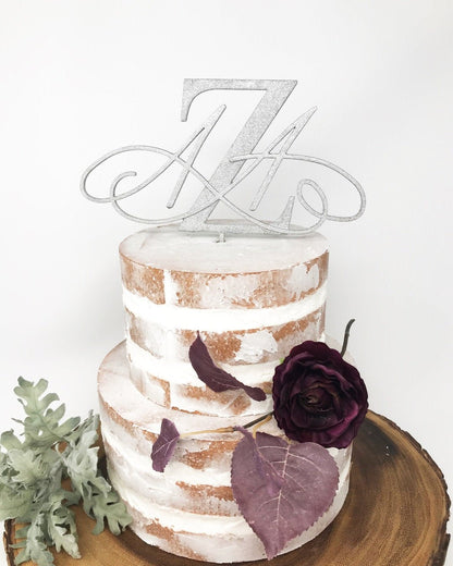 Custom LOGO Cake Topper - Faux Theory Design